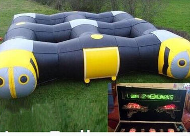 Jeux interactifs gonflables de jeux de labyrinthe d'explosion de recherche de Lazer pour l'événement d'équipe