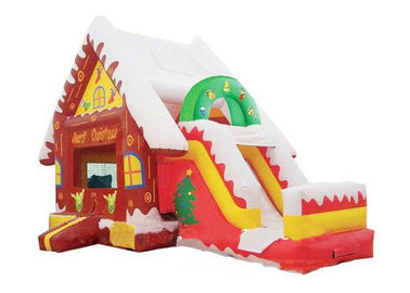 Chambre sautante de grand de festival de rebond de Chambre videur combiné gonflable de glissière pour Noël