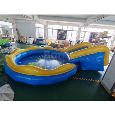 Piscine d'eau gonflable de PVC de bébé avec la piscine de sports nautiques de glissière pour des enfants