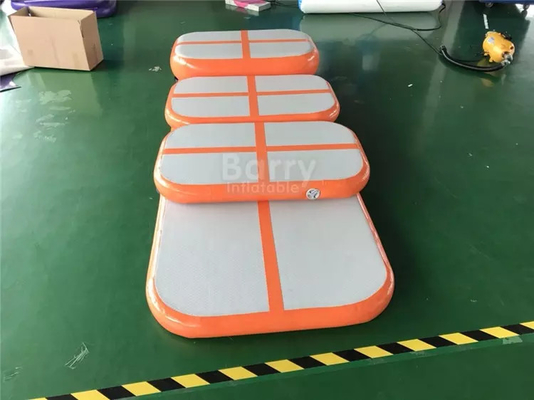Baril gonflable de rouleau d'air de voie d'air de sport de tissu de point de chute pour la gymnastique