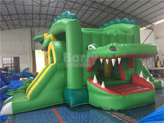 Rebond combiné et glissière de château de lune de partie de glissière gonflable commerciale de PVC