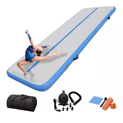 DWF+1.2mm Plato Inflatable Air Tumbling Track pour le tapis de dégringolade de gymnastique
