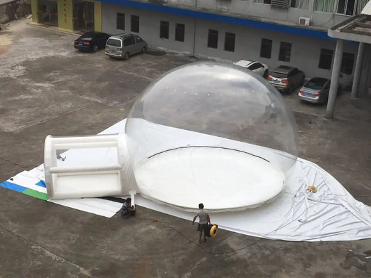 Tente gonflable de bulle d'air de dôme de bâche de PVC pour l'hôtel extérieur