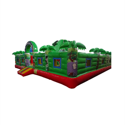 parcours du combattant gonflable de PVC de 0.55mm Jumper Bounce House Amusement Park
