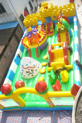 Parc d'attractions gonflable de châteaux gonflables de parcs à thème de PVC de Platon