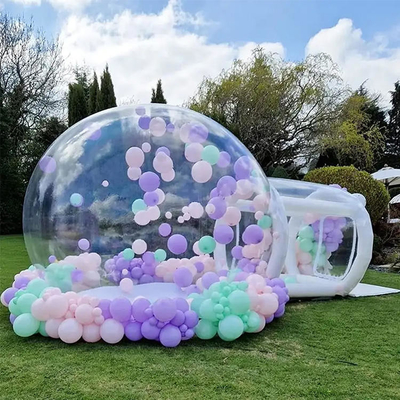 Maison gonflable transparente de ballons de bulle de tente de bulle de dôme de PVC de 1mm