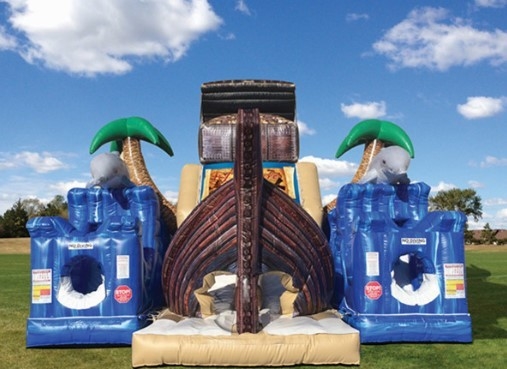 Château plein d'entrain gonflable en PVC EN71 Combo Bounce House avec toboggan