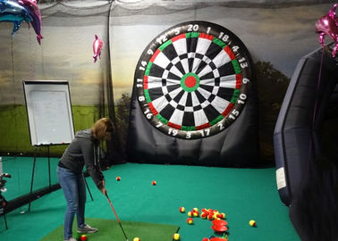 Panneaux de dard gonflables géants de golf d'enfants et d'adultes avec des boules pour des parcs, places, jardins