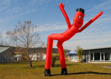 Danseur gonflable simple de jambe ou d'air de deux jambes, mini homme gonflable de conduit d'aération pour la publicité