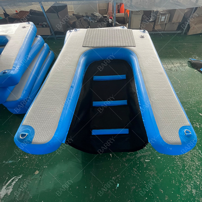 Piscine lac rivière pliable Pet chien échelle Escaliers flottants gonflables chien rampe d'eau pour le quai