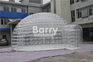 Aucune tente gonflable de bulle de mal, tente transparente gonflable pour camper ou événement