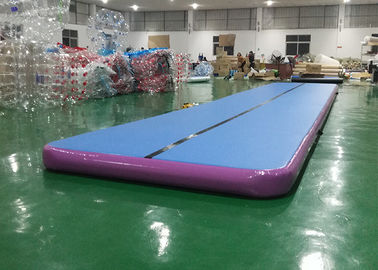 Ensemble extérieur de formation de tapis de gymnastique de voie d'air, voie d'air gonflable de sport de matelas