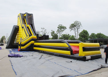 70' X 32' X 33' jaune et forme gonflable géante rouge de tête de Deagon de glissière d'eau