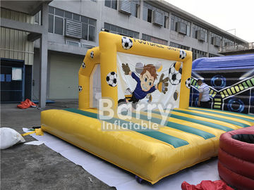 Jeux gonflables extérieurs de sports, jeu gonflable de but du football d'arrière-cour