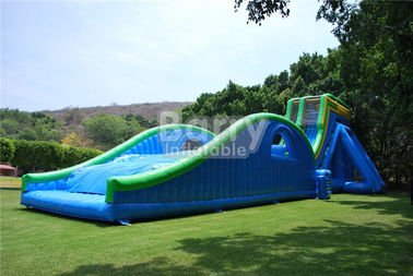 glissière gonflable géante de bâche de PVC de 0.55mm pour l'événement/glissière d'eau 42ft grande énorme de coup-de-pied de baisse