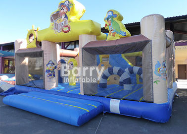 Terrain de jeu gonflable d'enfant en bas âge de bateau de pirate de parc d'attractions avec la garantie de la qualité