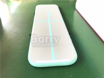 Tapis écologique de gymnastique de voie d'air de maison de menthe de professionnel avec le matériel de point de baisse