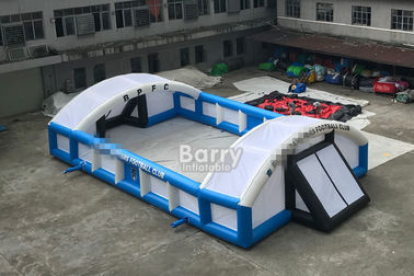 Cour de terrain de football gonflable de PVC de jeux gonflables extérieurs de sports