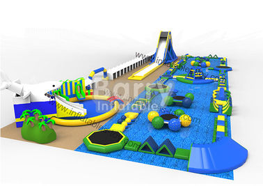 Le grand parc de 60 de personnes sports de Wibit, recourent parc aquatique de flottement gonflable pour l'été