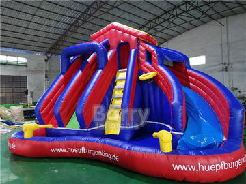 Parc gonflable étonnant d'éclaboussure, taille gonflable de Customzied de jeux de l'eau