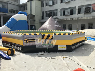 obstacle gonflable de Wipeout de balayeuse de suppresseur de 7m pour le jeu de fusion