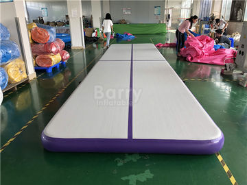 Voie d'air gonflable commerciale/dégringolade pourpre Trak de saut d'air pour le sport de gymnastique