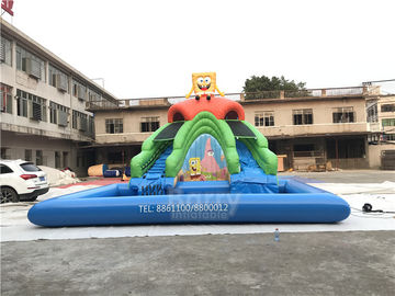 Parc aquatique gonflable de subordonnés, jeux ouverts de parc aquatique de piscine pour des adultes