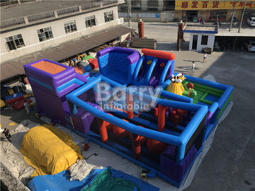 Parc d'attractions gonflable de thème de rebond d'intérieur de planification et de conception pour des enfants