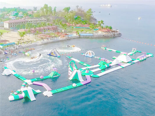 Jeux de flottement gonflables extérieurs de parc aquatique/mer gonflable Waterpark pour l'été chaud