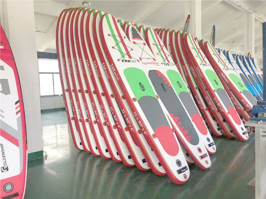 Le tissu de point de baisse gonflable soupent la planche de surf d'explosion de conseil