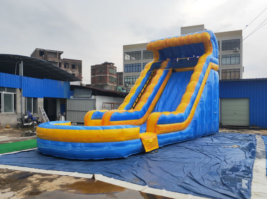 Bâche gonflable se pliante extérieure de PVC de glissière d'eau de terrain de jeu d'enfant