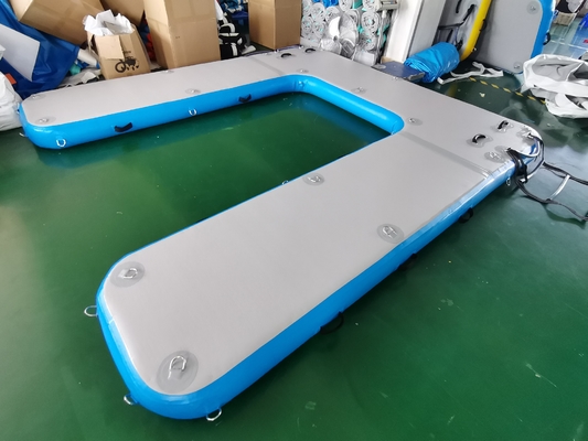 Le point U de baisse forment le bateau gonflable Jet Ski Platform de ponton flottant de dock flottant