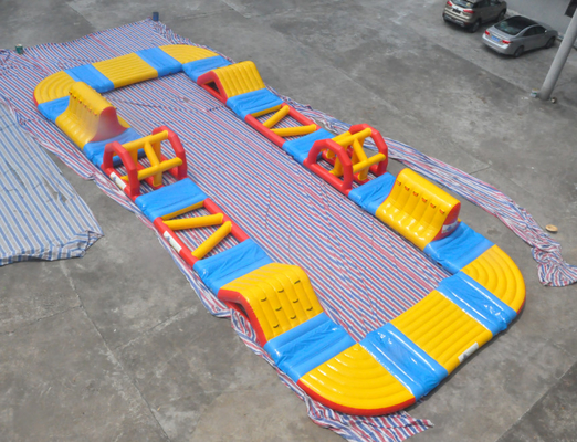 20x18meter flottant des parcours du combattant gonflables gonflables de parc aquatique d'Aquapark
