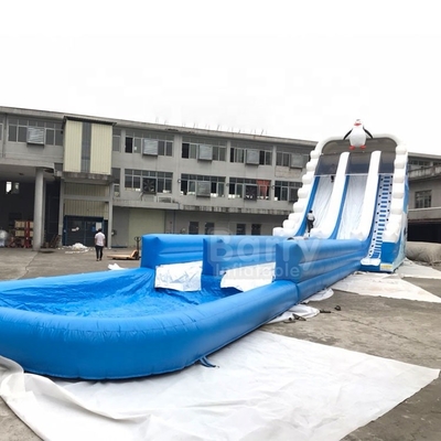 Glissières d'eau gonflables de glissement extérieur fait sur commande de bâche pour l'adulte