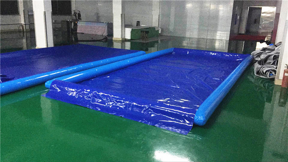Tapis gonflable imperméable hermétique 6x3m de station de lavage adaptés aux besoins du client