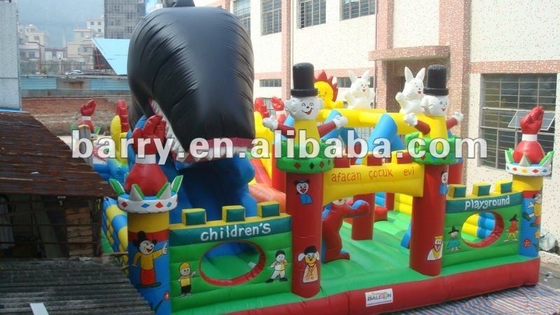 taille personnalisable gonflable de parc d'attractions de bâche de PVC de 0.55mm