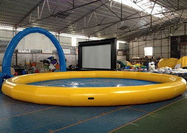 Piscine d'eau portative d'intérieur ronde portative avec le PVC imperméable de 0.9mm