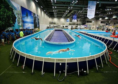 Drôle au-dessus du métal moulu a encadré la piscine de cadre en acier des piscines/10ft