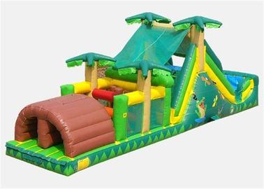 Parcours de combattant gonflable commercial, parcours de combattant de videur d'amusement d'acclamation