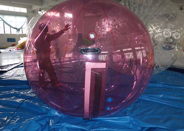 Grands jouets gonflables clairs de l'eau, boule de marche de l'eau gonflable pour des adultes