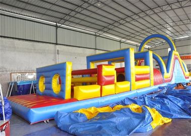Parcours de combattant gonflable de sécurité, équipement de parcours de combattant d'enfants pour l'amusement