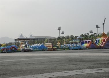 Parcours de combattant gonflable durable, jeu gonflable d'obstacle de Chine