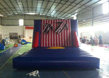 Jeux interactifs gonflables passionnants, mur collant gonflable de qualité marchande