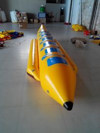 Jouets gonflables à voie unique de l'eau, bateau de banane de bâche de PVC remorquable pour la personne 6