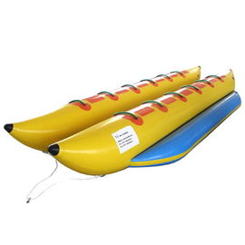 Jouets gonflables de flottement de l'eau, bateau gonflable de l'eau de PVC avec 12 sièges