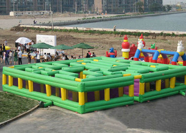 Jeux interactifs gonflables géants/labyrinthe gonflable parc d'attractions