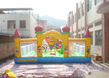 Château plein d'entrain gonflable de grande bâche de PVC EN71 pour des jeux d'enfants