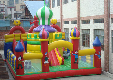 Chambre pleine d'entrain gonflable de château de bâche de PVC de 0.55mm, parc gonflable d'amusement