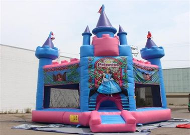 message publicitaire imperméable sautant le videur gonflable, château plein d'entrain d'enfants