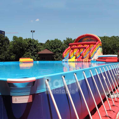 Piscine de cadre en métal de Plato Portable Water Pool Inflatable